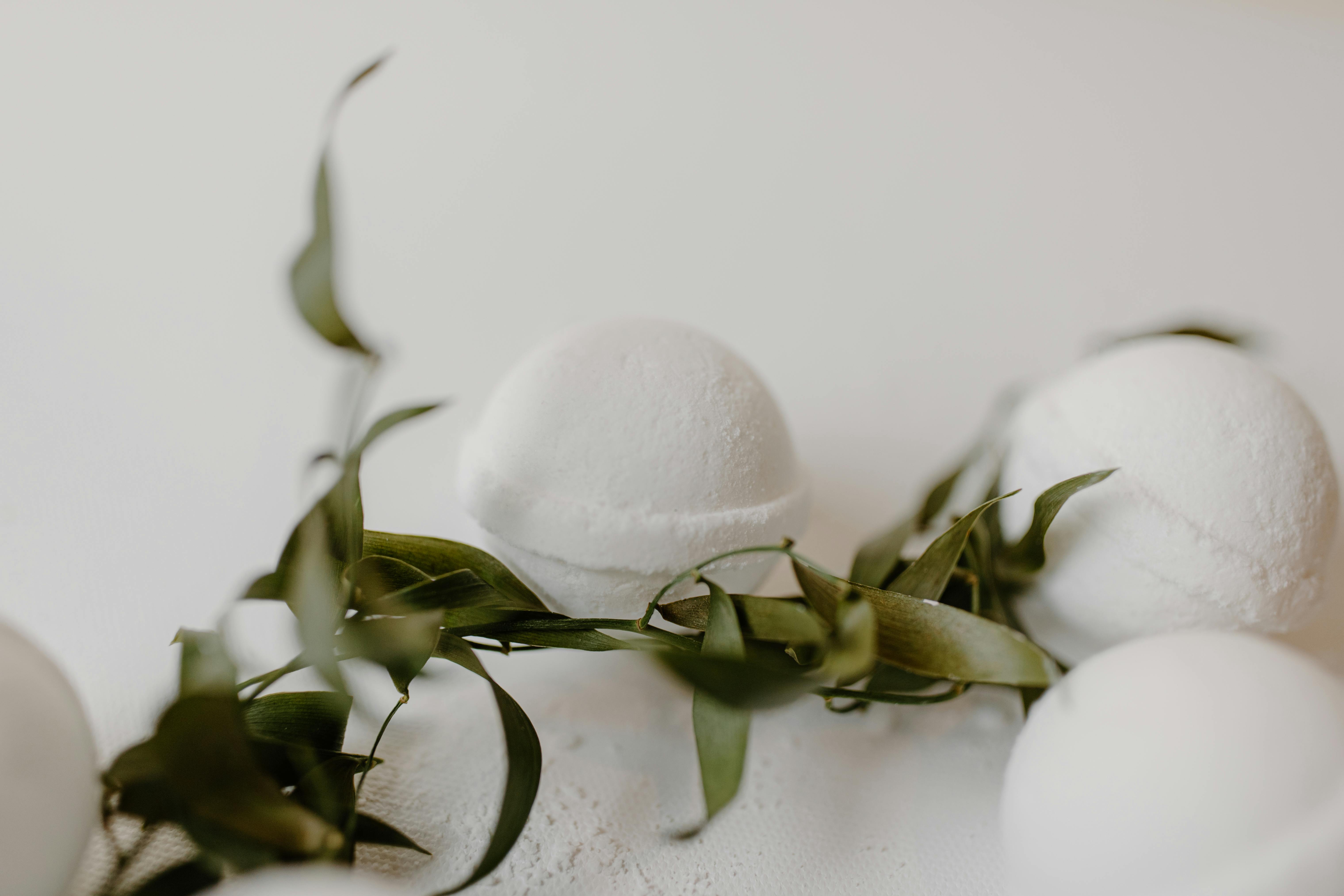 Hand-pressed bath bombs